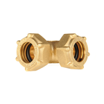 RACCORDO A GOMITO DOPPIO O-RING D 12