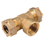 RACCORDO A "T" O-RING F. D 12 X 1/2"