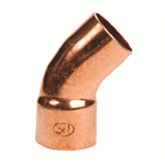 GOMITO 45° M/F A SALDARE D 22