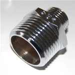 NIPLES RIDOTTO OTTONE CROMO 1/2" X 3/8"