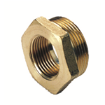 RIDUZIONE ESAGONALE OTTONE GIALLO M/F 3/8" X 1/4"