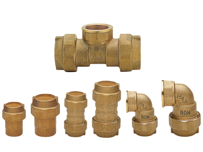 Raccordi ottone per tubo polietilene