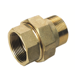 BOCCHETTONE OTTONE GIALLO M/F ORING 1 1/4"