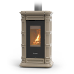 STUFA A LEGNA CAN/LE SAINT MORITS EVO WOOD MAIOLICA HP 10 KW