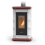 STUFA A LEGNA CAN/LE SAINT MORITS EVO WOOD MAIOLICA HP 10 KW