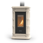 STUFA A LEGNA CAN/LE SAINT MORITS EVO WOOD MAIOLICA HP 10 KW