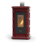 STUFA A LEGNA CAN/LE SAINT MORITS EVO WOOD MAIOLICA HP 10 KW