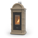 STUFA A LEGNA CAN/LE LIENZ EVO WOOD MAIOLICA HP 10 KW
