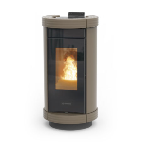 TERMOSTUFA A PELLET DORICA IDRA 18 KW METALCOLOR EVO5
