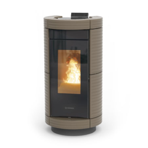 TERMOSTUFA A PELLET DORICA IDRA MAIOLICA 18 KW EVO5