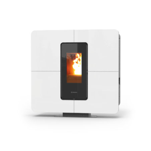 TERMOSTUFA A PELLET SLIMQUADRO IDRA MAXI EVO 22 KW