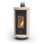 STUFA A LEGNA CAN/LE DORICA EVO WOOD MAIOLICA HP 10 KW