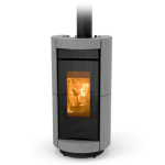 STUFA A LEGNA CAN/LE DORICA EVO WOOD STONE HP 10 KW