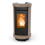STUFA A PELLET DORICA METALCOLOR NATURAL AIR EVO6