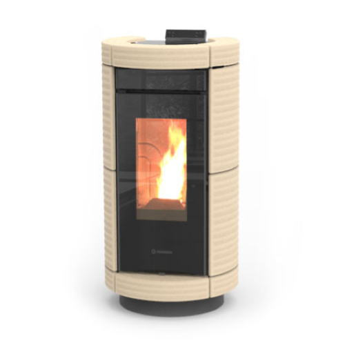 STUFA A PELLET DORICA MAIOLICA AIR EVO6 - 11,3 KW