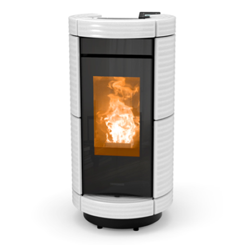 STUFA A PELLET DORICA MAIOLICA NATURAL AIR EVO6