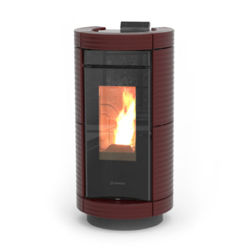 STUFA A PELLET DORICA MAIOLICA PLUS EVO6