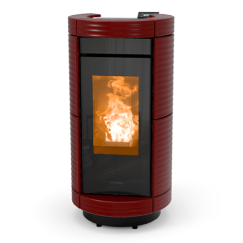 STUFA A PELLET DORICA MAIOLICA NATURAL PLUS EVO6