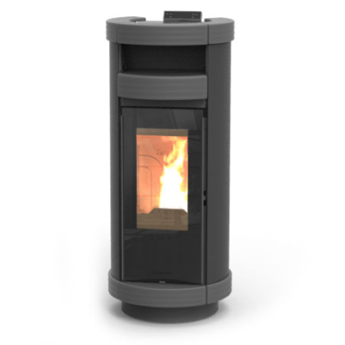 STUFA A PELLET DORICA SUPREME METALCOLOR NATURAL PLUS EVO6