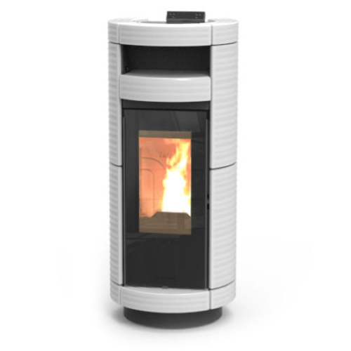 STUFA A PELLET DORICA SUPREME MAIOLICA NATURAL AIR EVO6