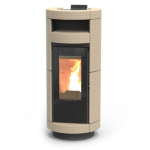 STUFA A PELLET DORICA SUPREME MAIOLICA NATURAL PLUS EVO6