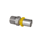 RACCORDO DIRITTO M. D 16 X 1/2" A PRESSARE GAS