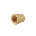MANICOTTO RIDOTTO F/F 1/2"-3/4" OTTONE GIALLO