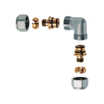 RACCORDO A GOMITO INTERMEDIO DIAM. 26 X 3