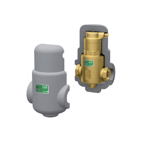 DISAERATORE DIAM. 1" COMPLETO DI COIBENTAZIONE