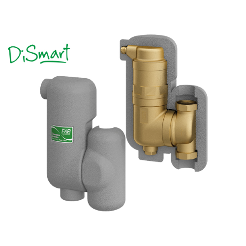 DISMART DISAERATORE ORIENTABILE COMPLETO DI COIBENTAZIONE DIAM. 3/4"