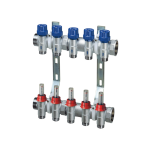 COLLETTORE PREMONTATO 3 VIE DIAM. 1"