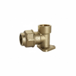 RACCORDO A GOMITO CON FLANGIA D 20 X 1/2" OTT.