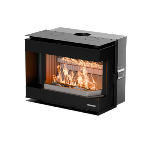 INSERTO CAMINO A LEGNA PANORAMA EVO 6 ANGOLARE SX