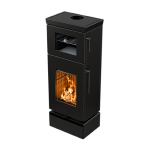STUFA A LEGNA ZEN EVO6 O CON FORNO