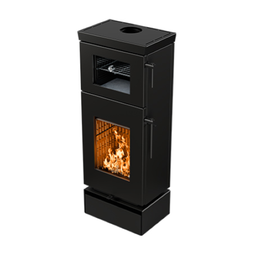 STUFA A LEGNA ZEN EVO6 O CON FORNO