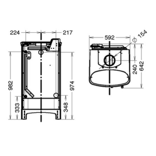 TERMOSTUFA ARDHEA EVO 5 MAIOLICA 30,7 KW