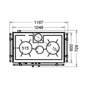 TERMOCUCINA BOSKY COUNTRY F 30 5 EVO FIORI 30,5 KW