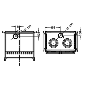 CUCINA A LEGNA MARGOT EVO 6