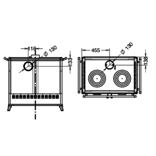CUCINA A LEGNA MARGOT EVO 6