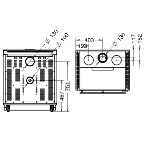CUCINA A LEGNA AURORA 80