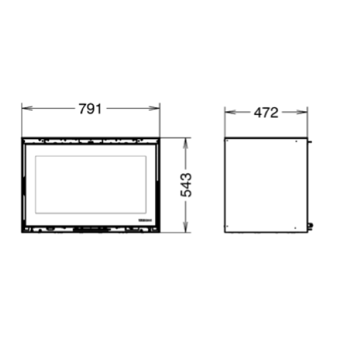 CAMINO A LEGNA MOON EVO 6 - 10,6 KW