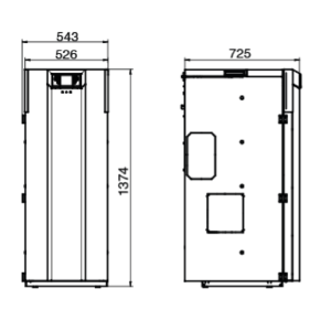 CALDAIA A PELLET COMPACT S17 GT 5