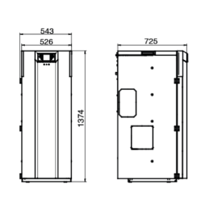 CALDAIA A PELLET COMPACT S19 GT 5 