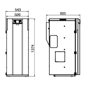 CALDAIA A PELLET COMPACT S23 GT 5