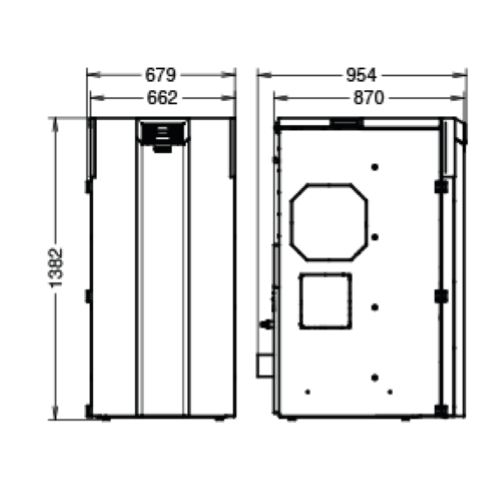 CALDAIA A PELLET COMPACT S26 EVO 5