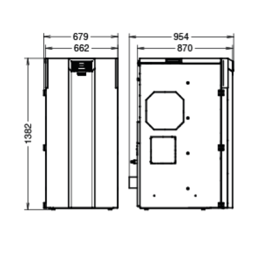 CALDAIA A PELLET COMPACT S 32 EVO 5