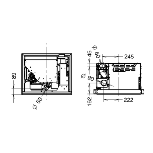 INSERTO A PELLET CANALIZZABILE ESPRIT 540 EVO 6