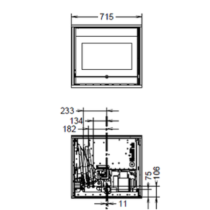 TERMOCAMINO A PELLET INSERT LINE IDRA EVO 5