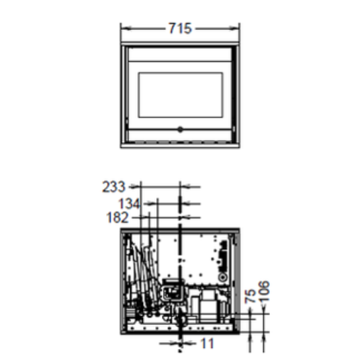 TERMOCAMINO A PELLET INSERT LINE IDRA EVO 5
