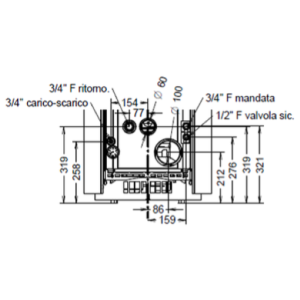 TERMOSTUFA A PELLET CHIC IDRA 14 KW